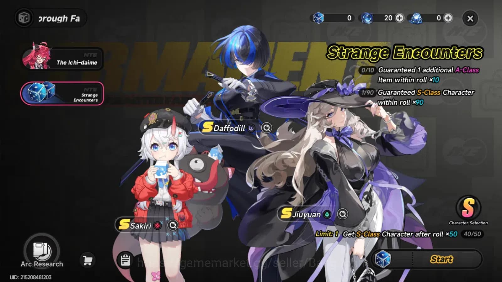 Neverness to Everness Accounts NA|Starter Lvl 3|2SSR(Nanally,Daffodil)+5SR+Sign H image 1