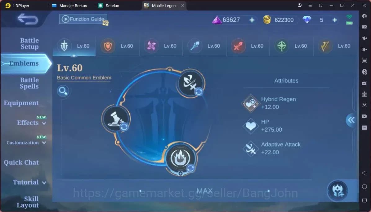 Mobile Legends: Bang Bang Accounts GLOBAL 132 Hero Skin 283|Granger Prime|KOF Karina| image 14