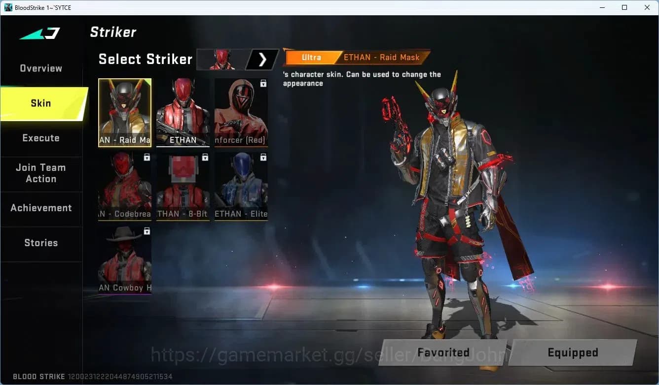 Blood Strike Accounts ASIA | 1 ETERNAL: Desert Eagle-Scorpius | 1 7DS | image 10