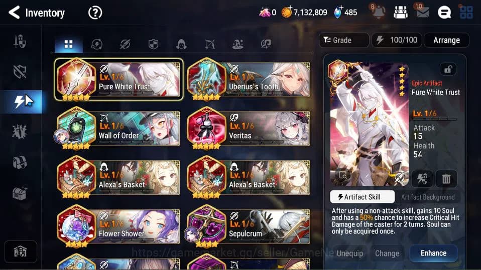 Epic Seven Accounts GLOBAL Unverif|New Era|1 ML(Bystander Hwayoung)+P image 12