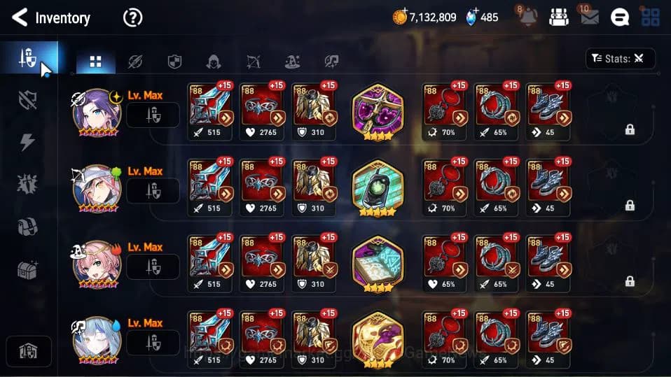 Epic Seven Accounts GLOBAL Unverif|New Era|1 ML(Bystander Hwayoung)+P image 14