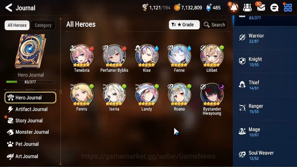 Epic Seven Accounts GLOBAL Unverif|New Era|1 ML(Bystander Hwayoung)+P image 16