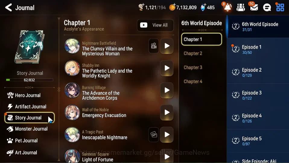 Epic Seven Accounts GLOBAL Unverif|New Era|1 ML(Bystander Hwayoung)+P image 5