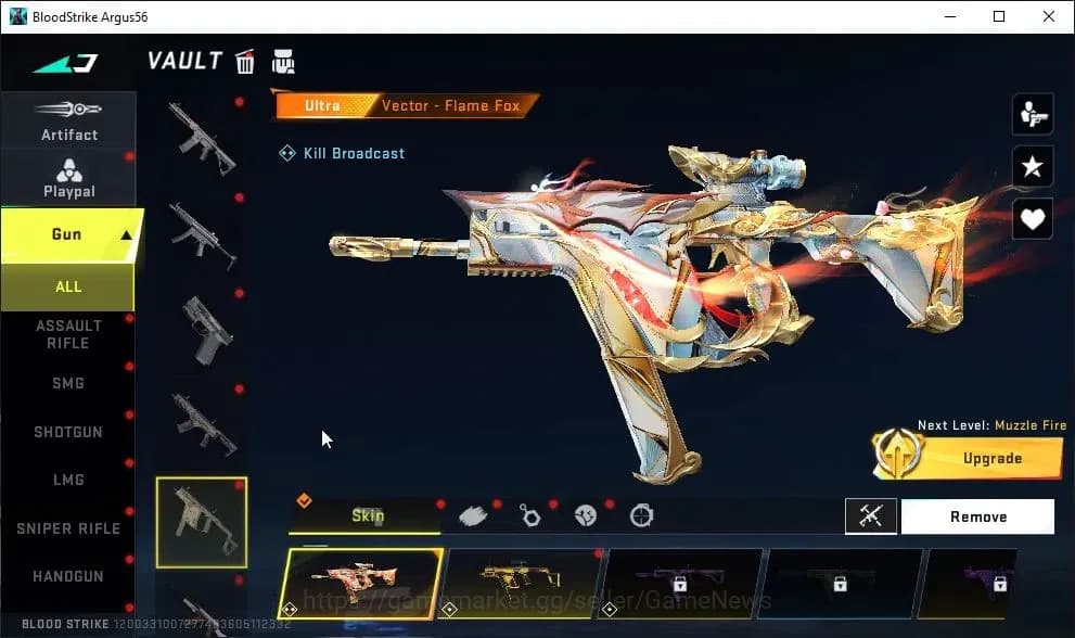 Blood Strike Accounts ASIA|8 ULTRA BF KNIFE-SYNTHWAVE +[Val,Volt,Origin- image 10