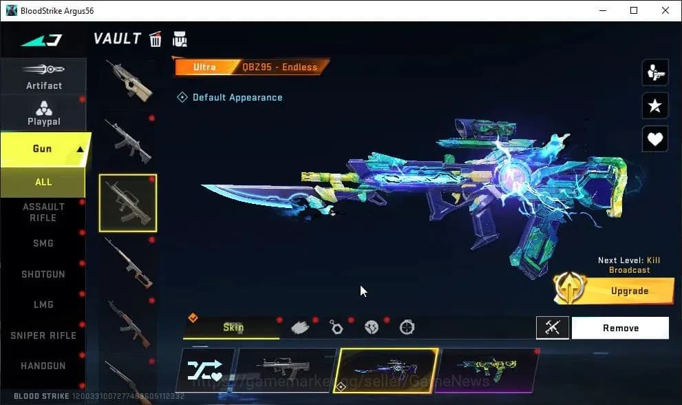 Blood Strike Accounts ASIA|8 ULTRA BF KNIFE-SYNTHWAVE +[Val,Volt,Origin- image 13