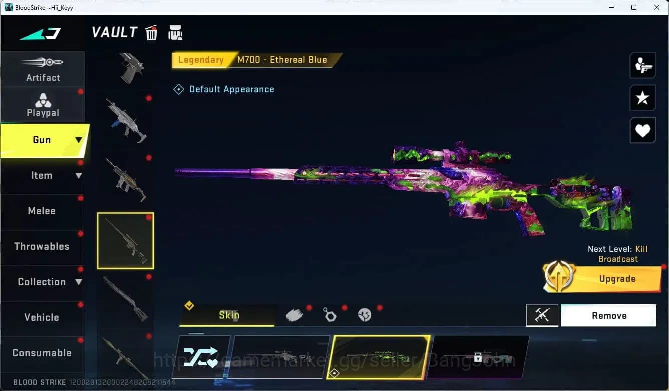 Blood Strike Accounts ASIA | 2 ETERNAL: AK47,KAG-6|1 TR|5 ULTRA Guns|1 L image 13