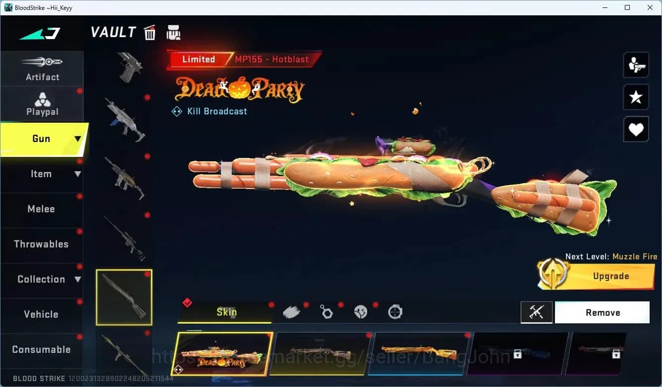 Blood Strike Accounts ASIA | 2 ETERNAL: AK47,KAG-6|1 TR|5 ULTRA Guns|1 L image 14