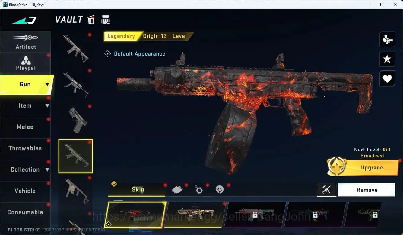 Blood Strike Accounts ASIA | 2 ETERNAL: AK47,KAG-6|1 TR|5 ULTRA Guns|1 L image 6