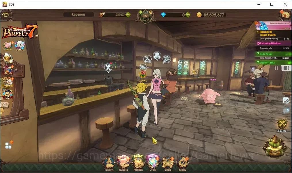 The Seven Deadly Sins: Grand Cross Accounts Global|495K CC|Chapter 1|1 LR + 4 UR+Collab ReZero image 1