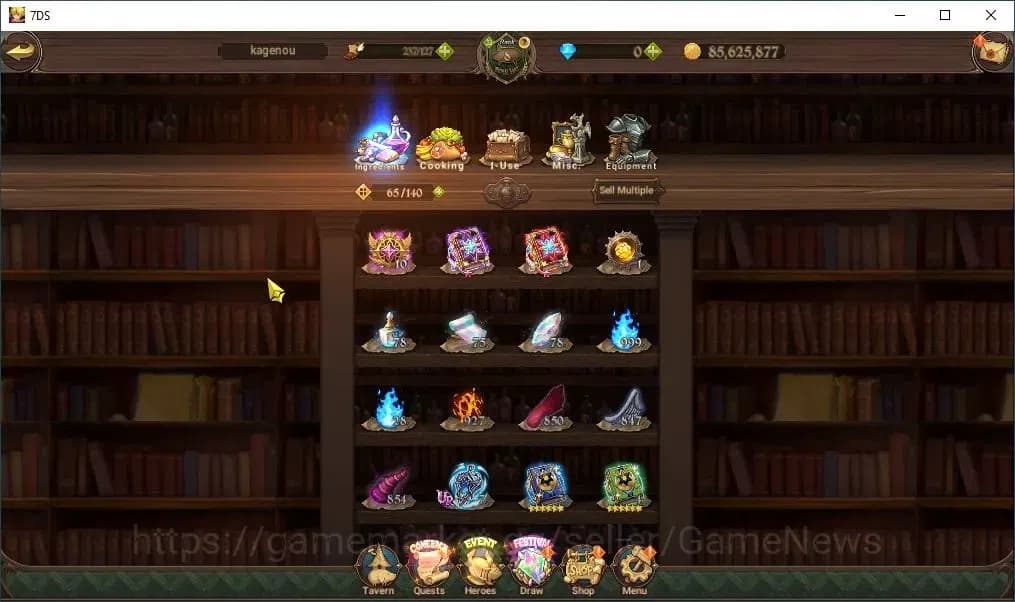 The Seven Deadly Sins: Grand Cross Accounts Global|495K CC|Chapter 1|1 LR + 4 UR+Collab ReZero image 11
