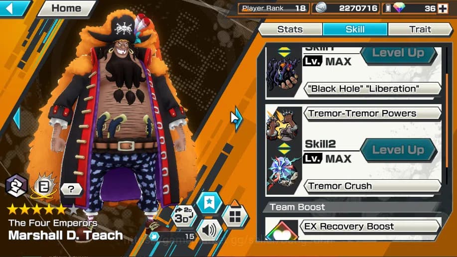 One Piece Bounty Rush Accounts Global | 10EX | Rank 18| Yamato, Roronoa Zoro, Th image 10