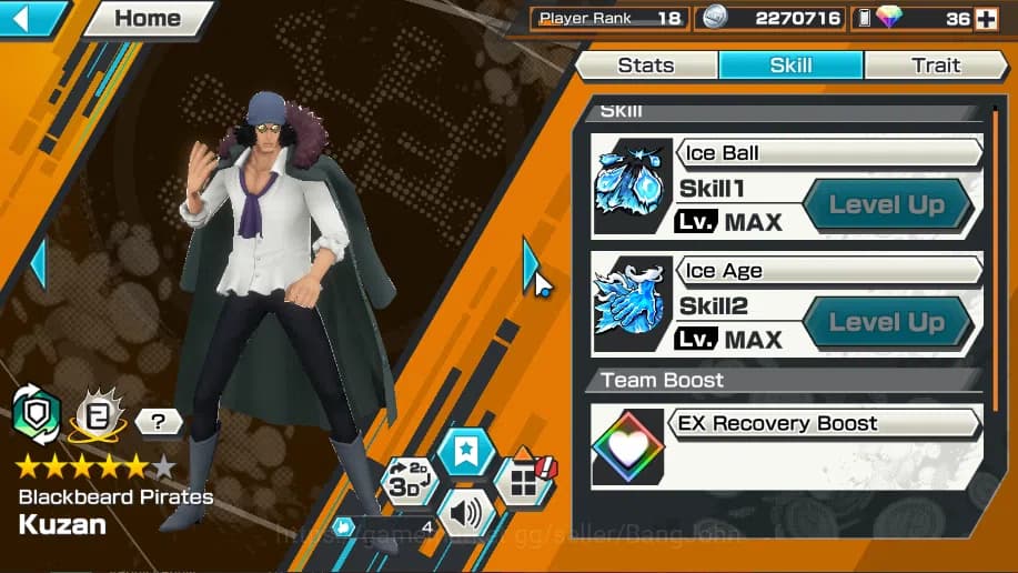 One Piece Bounty Rush Accounts Global | 10EX | Rank 18| Yamato, Roronoa Zoro, Th image 11