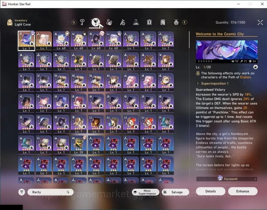 Honkai Star Rail Accounts Asia|TL 50|2 Limited| Silver Wolf LV 999 E2+Sign,B image 6