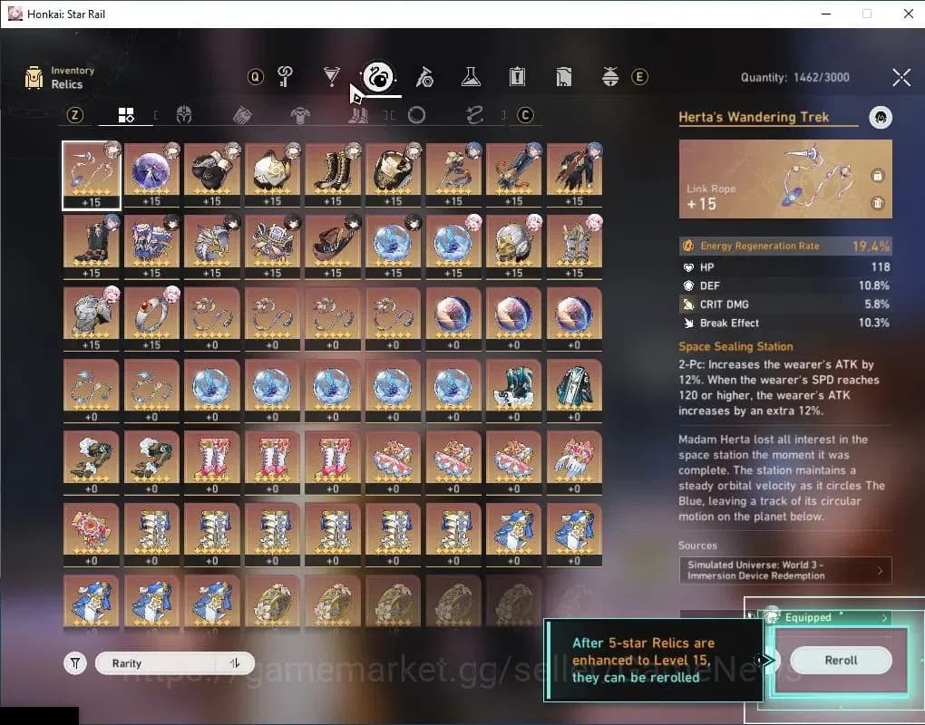 Honkai Star Rail Accounts Asia|TL 50|2 Limited| Silver Wolf LV 999 E2+Sign,B image 8