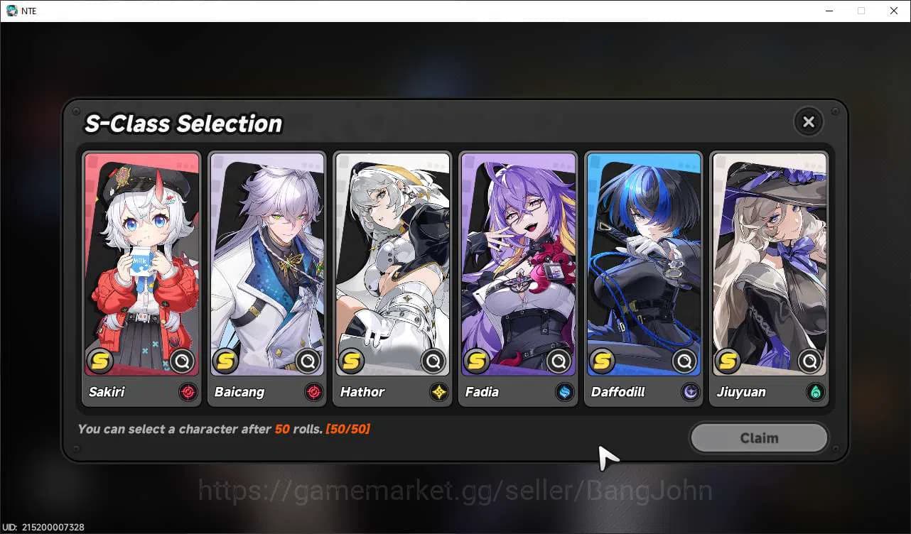 Neverness to Everness Accounts EUROPE | Starter Lv 3 | 1 SSR (Nanally+A1) + 5 SR image 10