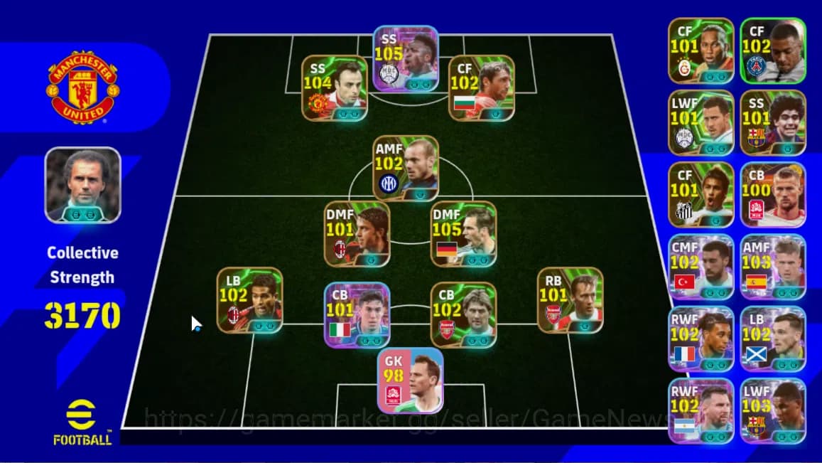 eFootball Accounts Mobile|EdenHazard(PhenomenalPass),Michael Olise(Bl image 1