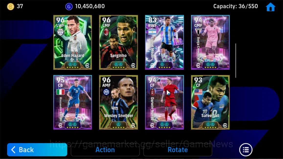 eFootball Accounts Mobile|EdenHazard(PhenomenalPass),Michael Olise(Bl image 6