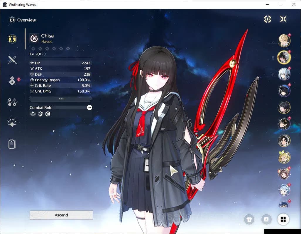 Wuthering Waves Accounts SEA | UL 8 | Fresh Starter | 2 Limited | Luuk Hers image 3
