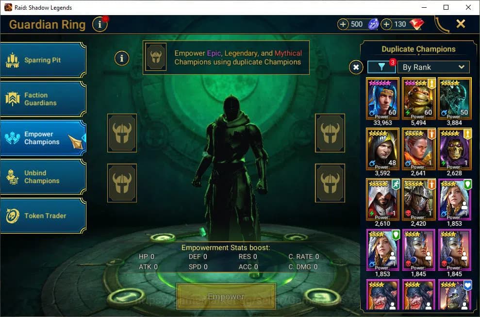 Raid: Shadow Legends Accounts Lv37 644K Power|1 Mythic(Galathir)|26 Legend(Queen image 17