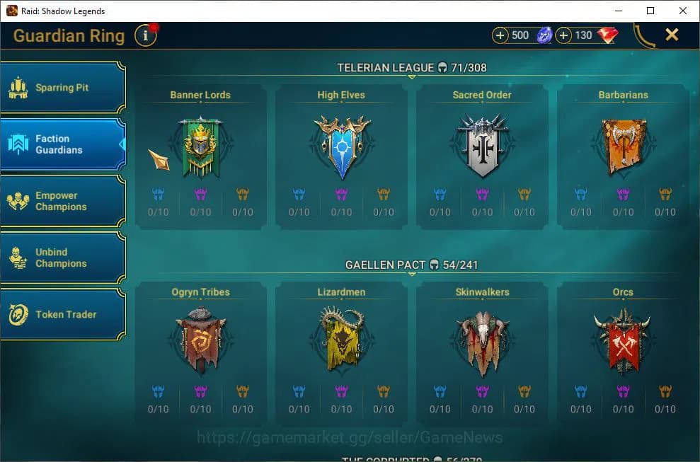 Raid: Shadow Legends Accounts Lv37 644K Power|1 Mythic(Galathir)|26 Legend(Queen image 18