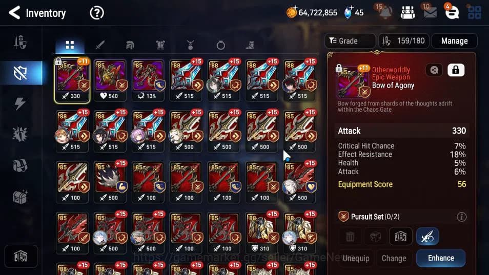 Epic Seven Accounts GLOBAL Unverif|New Era|8 ML(BArunka,BSHwayoung,Har image 12