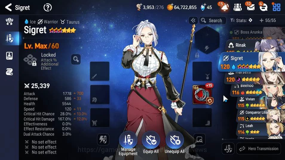 Epic Seven Accounts GLOBAL Unverif|New Era|8 ML(BArunka,BSHwayoung,Har image 2