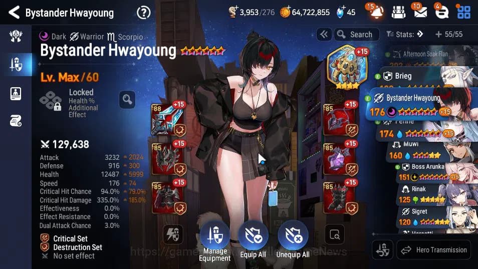 Epic Seven Accounts GLOBAL Unverif|New Era|8 ML(BArunka,BSHwayoung,Har image 5