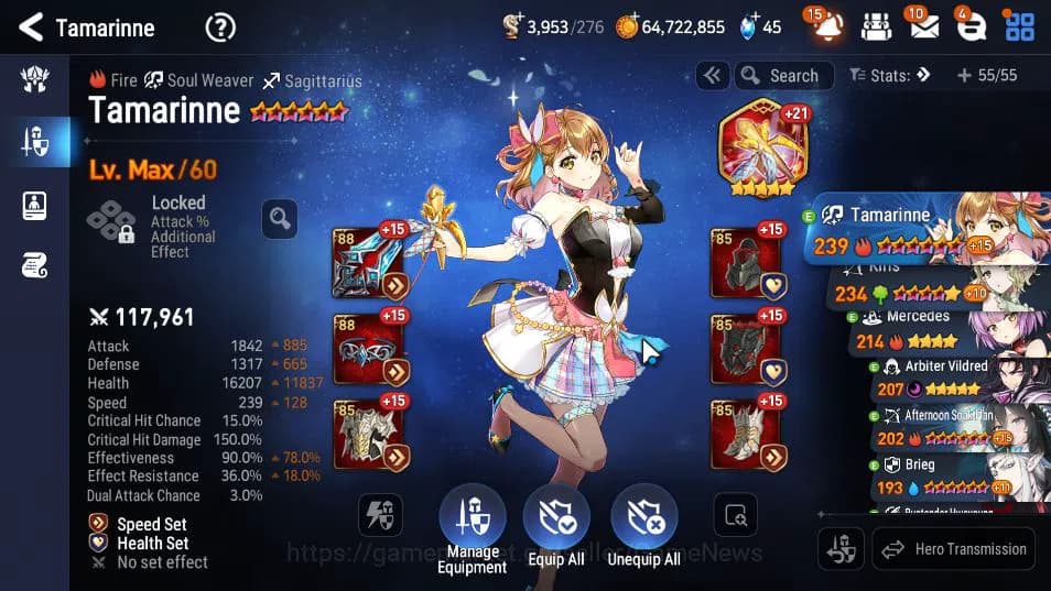 Epic Seven Accounts GLOBAL Unverif|New Era|8 ML(BArunka,BSHwayoung,Har image 7