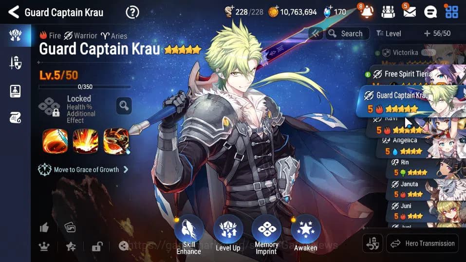 Epic Seven Accounts GLOBAL UNVERIF|New Era|3 ML(EIlynav, PC Flan, HLua image 2