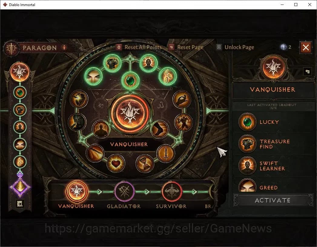 Diablo Immortal Accounts NA-Chain Of Honor |CS ON |Lv60(822) Demon Hunter | image 12