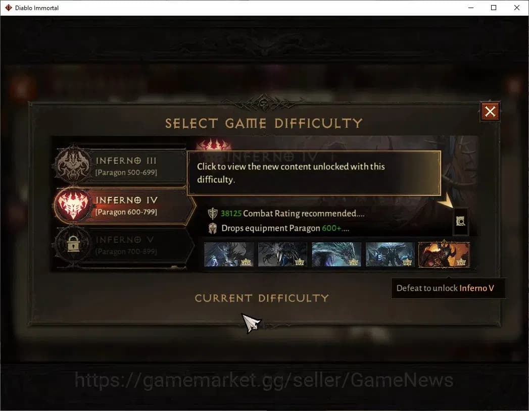 Diablo Immortal Accounts NA-Chain Of Honor |CS ON |Lv60(822) Demon Hunter | image 14