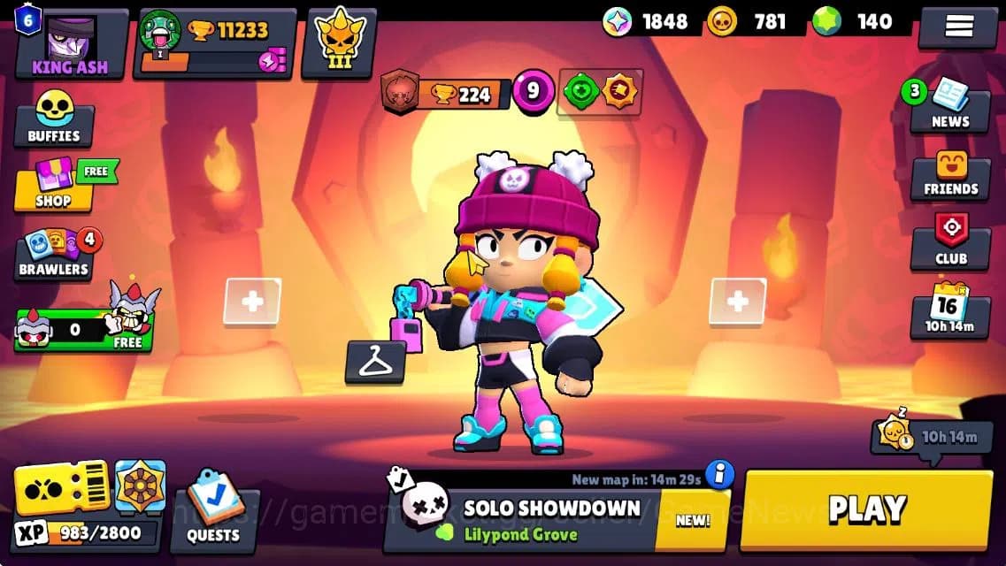 Brawl Stars Accounts 11233 Trophy|140 Gem|38 Brawler 7 MAX Lvl 3 Myth: image 1