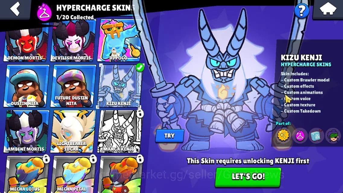 Brawl Stars Accounts 11233 Trophy|140 Gem|38 Brawler 7 MAX Lvl 3 Myth: image 13