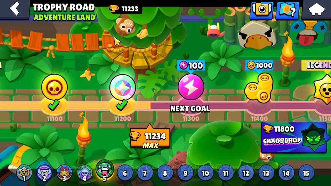 Brawl Stars Accounts 11233 Trophy|140 Gem|38 Brawler 7 MAX Lvl 3 Myth: image 4
