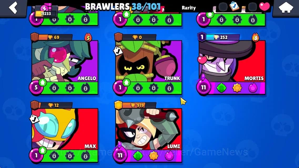 Brawl Stars Accounts 11233 Trophy|140 Gem|38 Brawler 7 MAX Lvl 3 Myth: image 7
