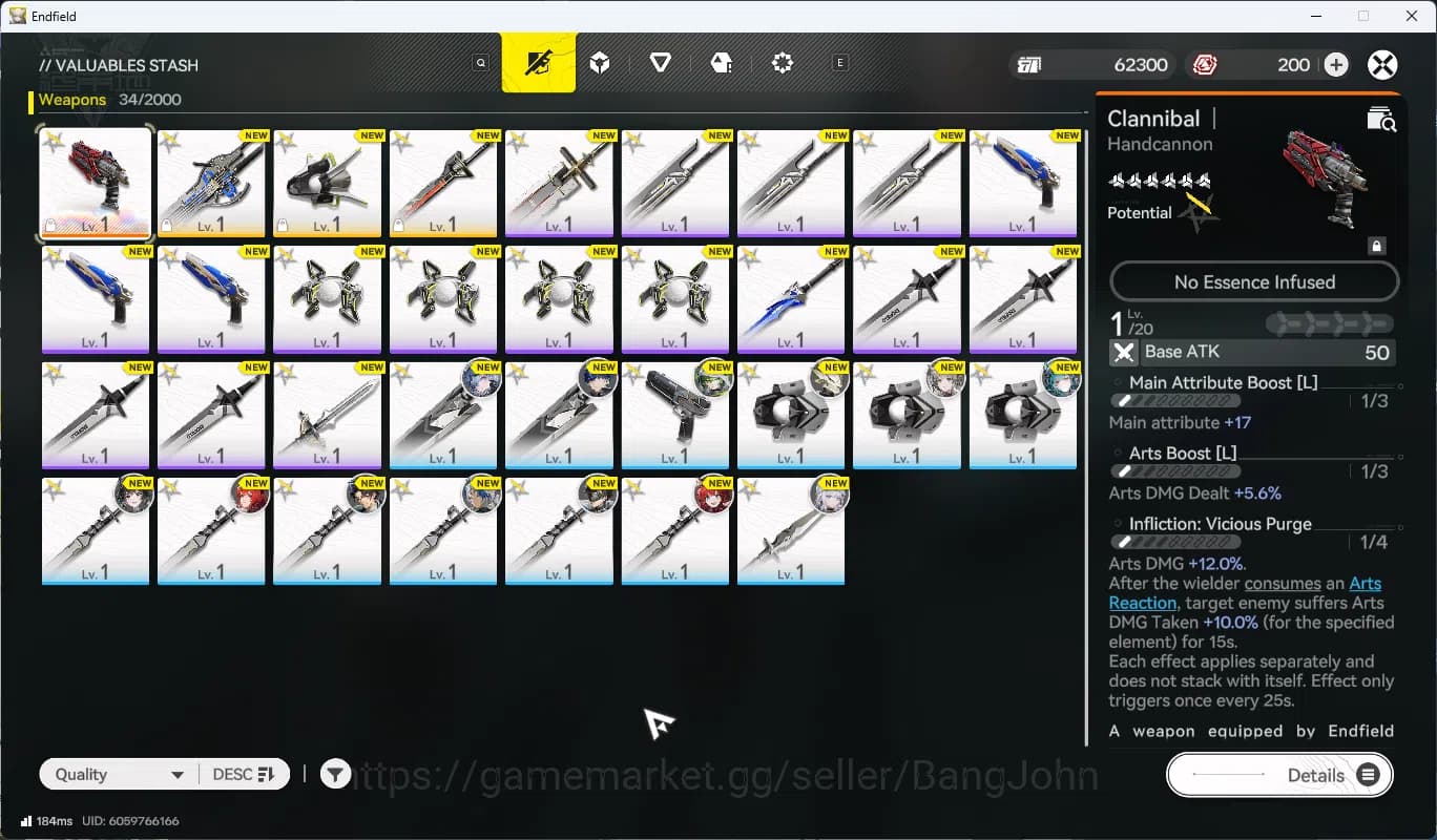 Arknights: Endfield Accounts Starter Fresh | NA/EU | New Horizons On | Day 1 Si image 4