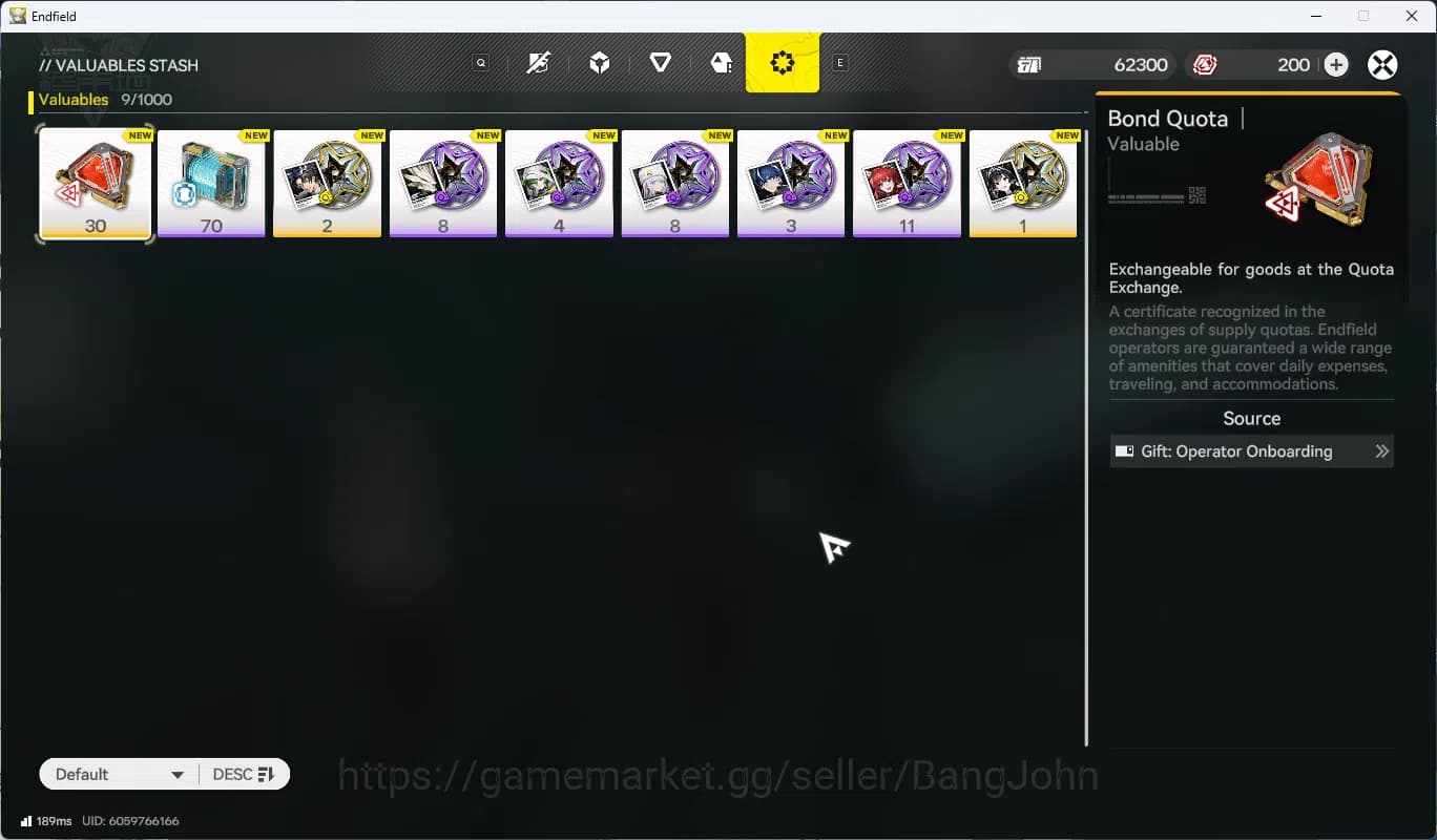 Arknights: Endfield Accounts Starter Fresh | NA/EU | New Horizons On | Day 1 Si image 5