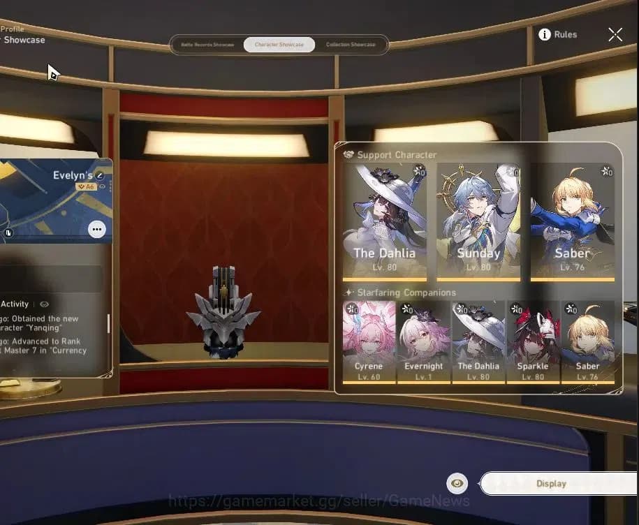 Honkai Star Rail Accounts Asia|TL 62|11 Limited|SW 999,Cyrene,Evernight,Sund image 2