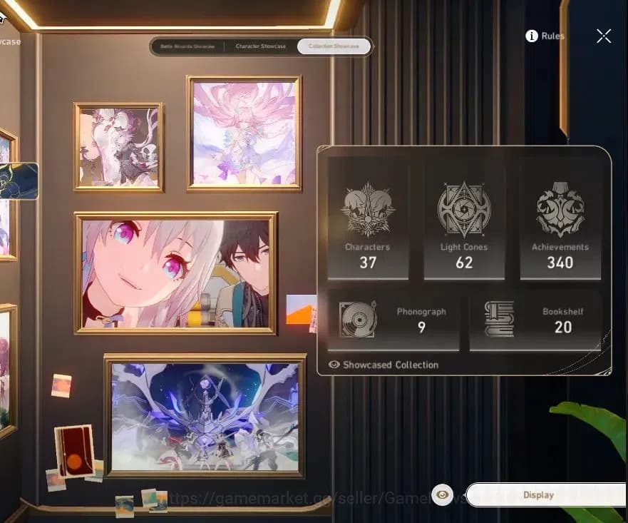 Honkai Star Rail Accounts Asia|TL 62|11 Limited|SW 999,Cyrene,Evernight,Sund image 3
