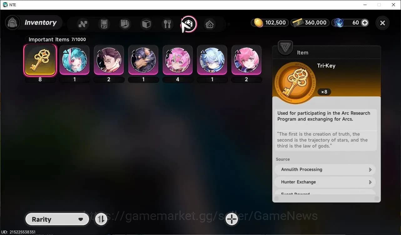 Neverness to Everness Accounts Global EU|HL 3| 4 SSR Hotori, Sakiri, Fadia, Baica image 11