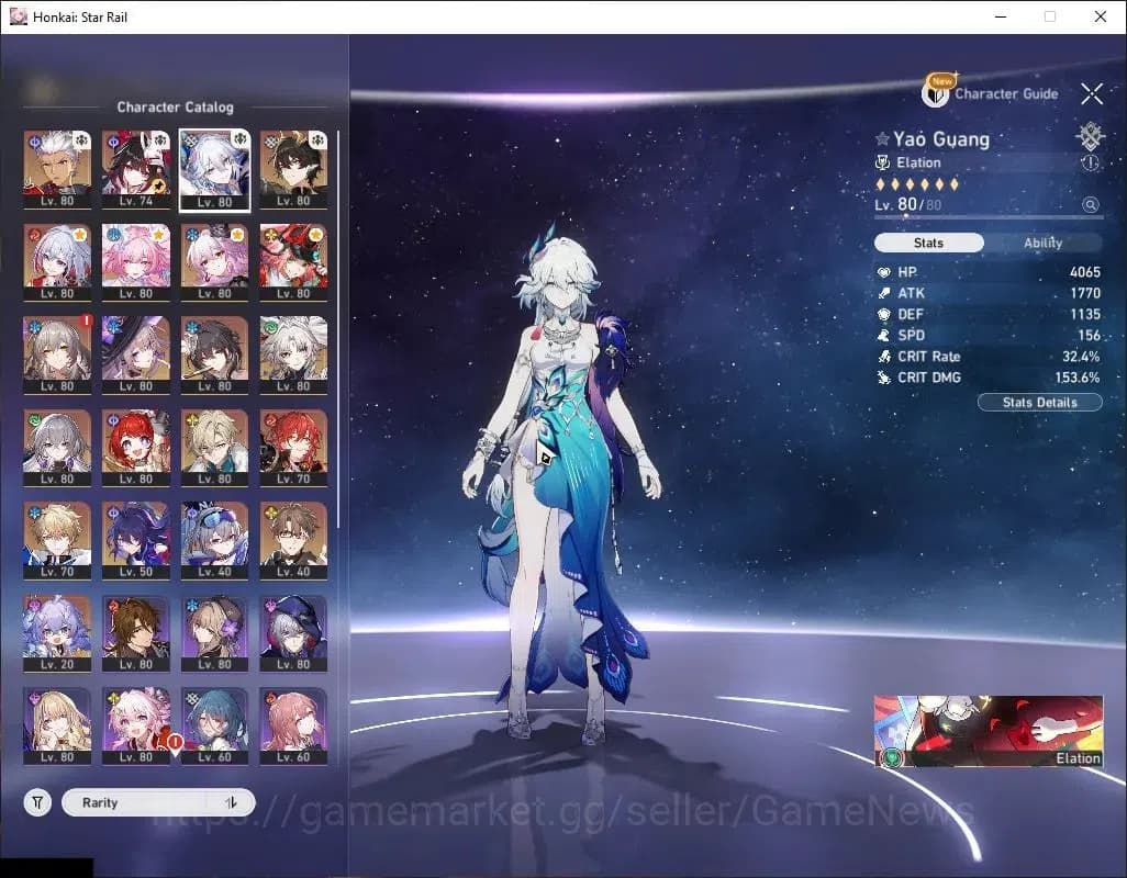Honkai Star Rail Accounts Asia|TL 70|2,3K SJ|14 Limited|Rappa+Sign,Sparkle,Y image 4