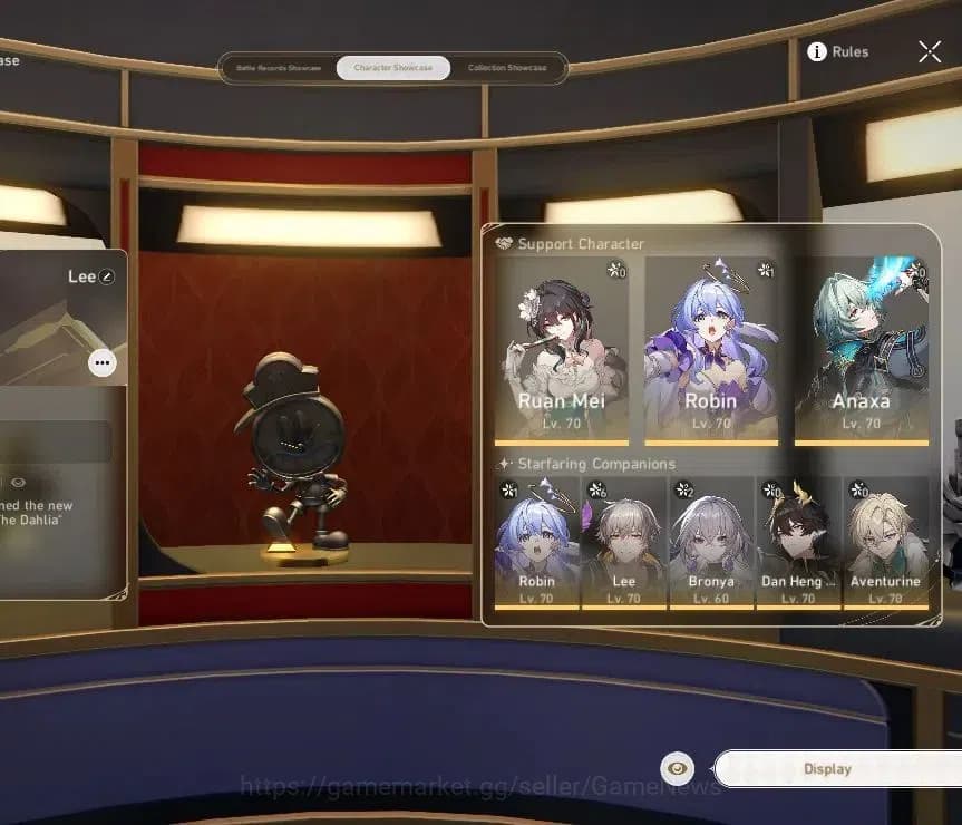 Honkai Star Rail Accounts Asia|TL 60|8 Limited|Anaxa,Ruan Mei,The Dahlia,Dan image 2