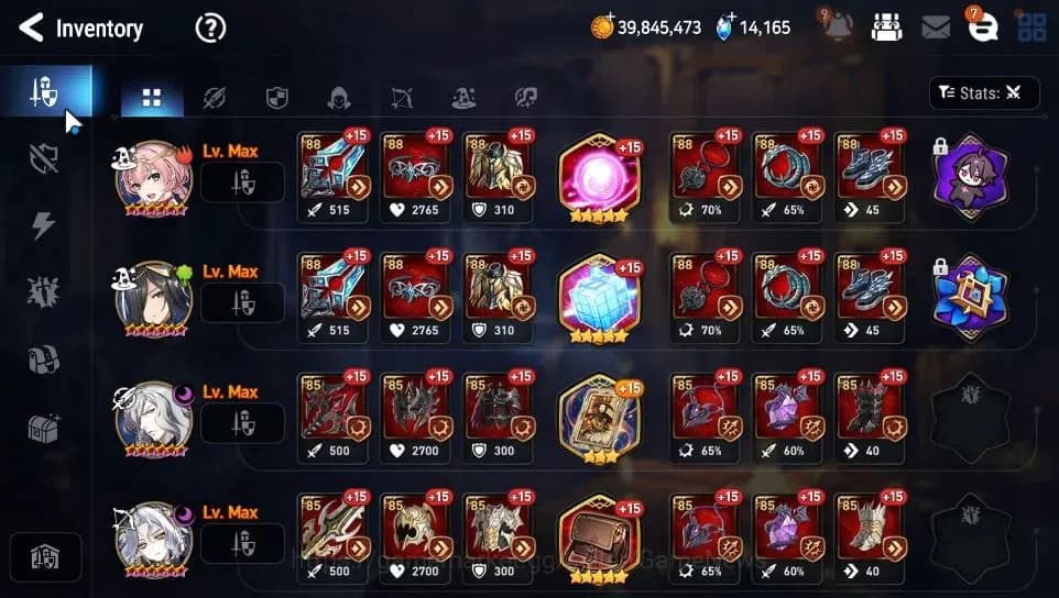 Epic Seven Accounts GLOBAL Unverif|New Era|11 ML(BArunka,LOTScales,Rue image 11