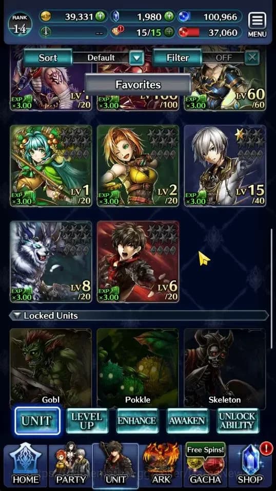 Last Cloudia Accounts GLOBAL|Rank 14|Top Tier Unit [Demon Lord Judecca-S image 2