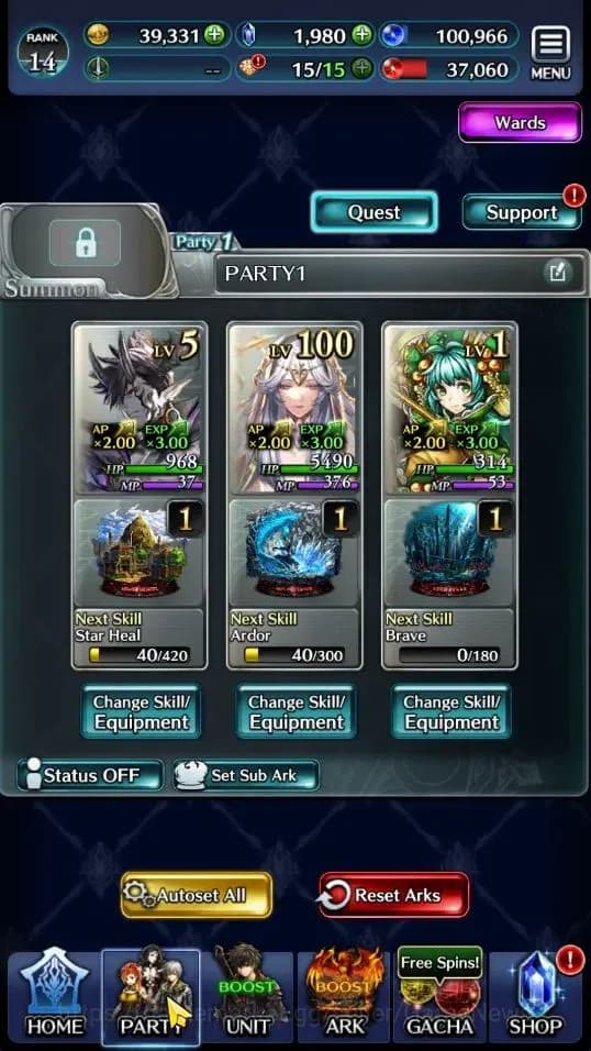 Last Cloudia Accounts GLOBAL|Rank 14|Top Tier Unit [Demon Lord Judecca-S image 4