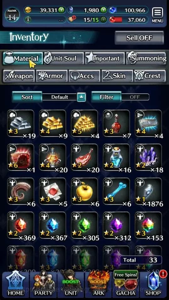 Last Cloudia Accounts GLOBAL|Rank 14|Top Tier Unit [Demon Lord Judecca-S image 8