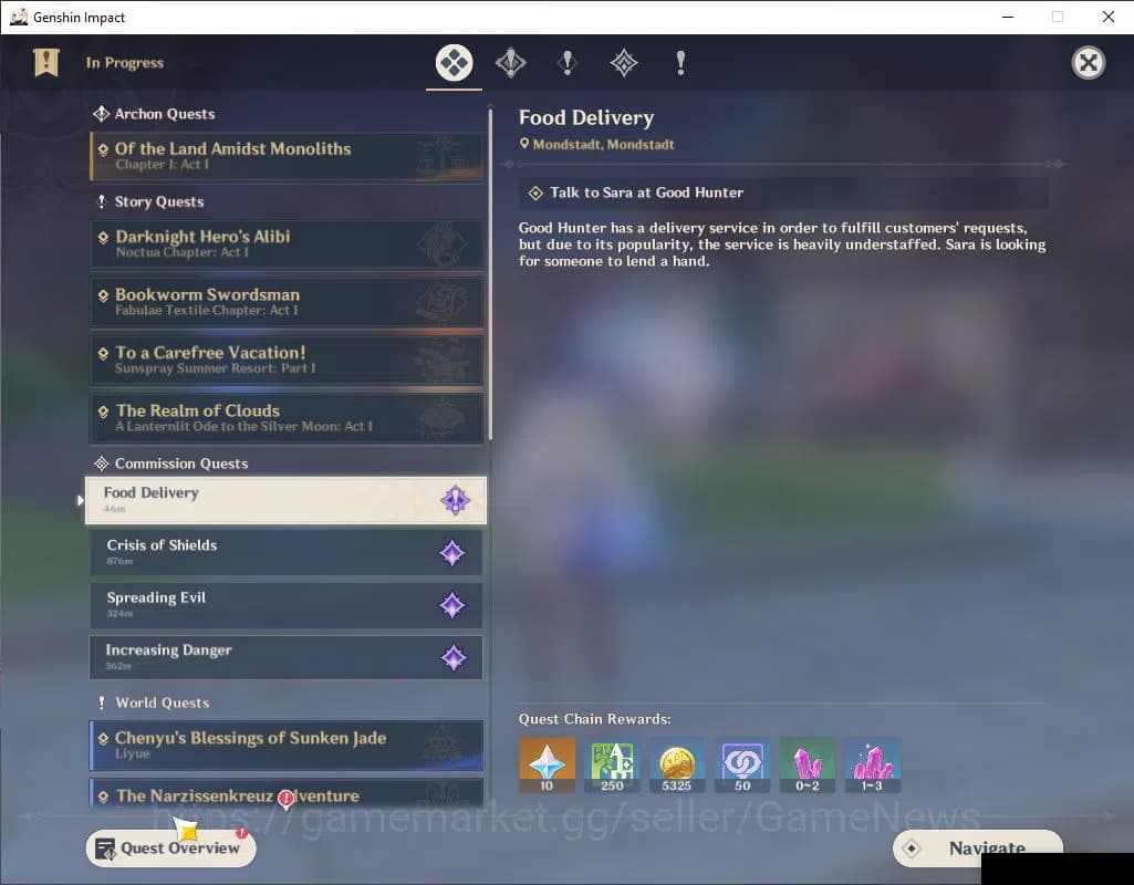 Genshin Impact Accounts ASIA |AR 45|PremTeam[Skirk,Escoffier,Citlali,Yelan image 11