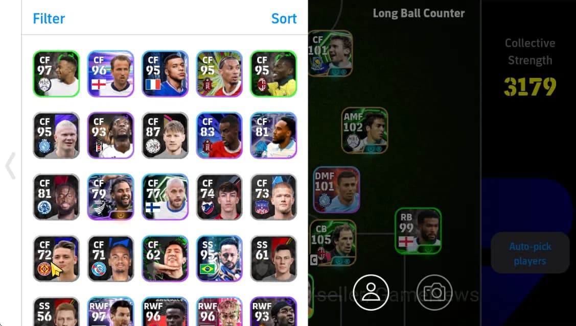 eFootball Accounts Mobile|Big time Rivaldo,Steven Gerard(Fortress),Zl image 2