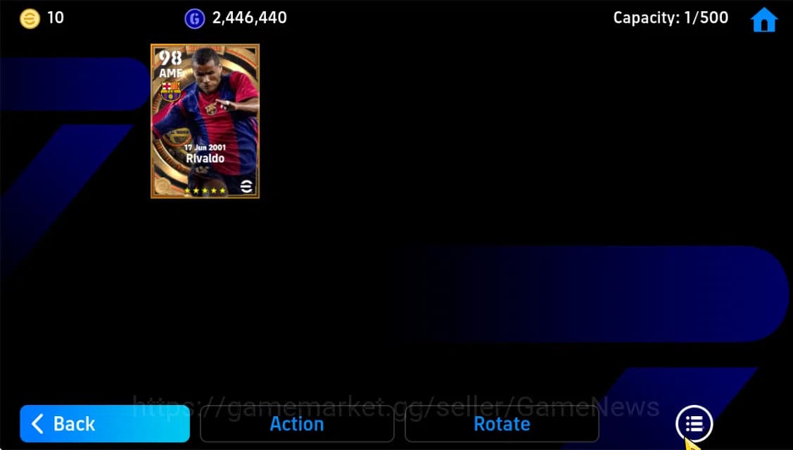 eFootball Accounts Mobile|Big time Rivaldo,Steven Gerard(Fortress),Zl image 5