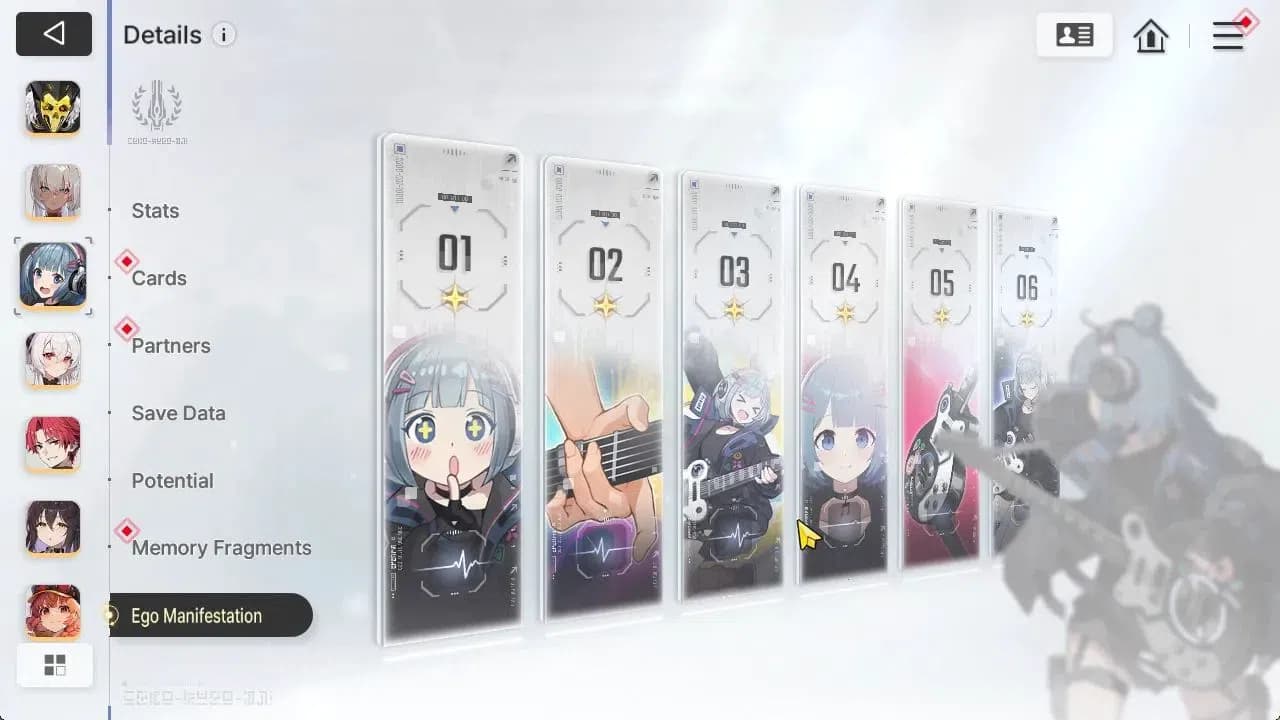 Chaos Zero Nightmare Accounts GLOBAL Lv46|9 SSR[Heidemarie+Sign,Diana,CizuruM1,K image 13